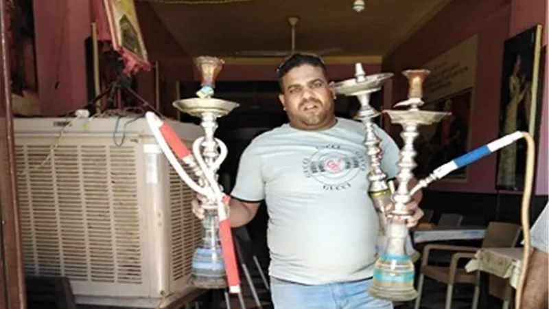 مطاردة الشيشة والمقاهى فى حملة موسعة بالأقصر