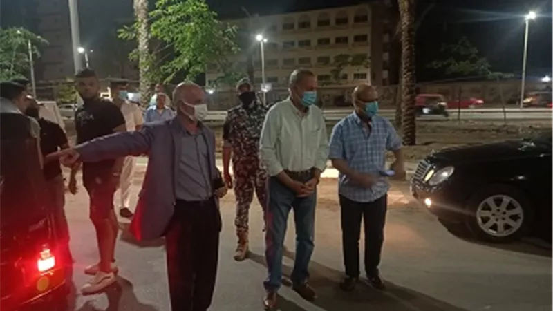 الهجان يفاجئ شبرا الخيمة ليلاً لمتابعة الاجراءات الاحترازية..ويمنع التوكتوك في الطرق الرئيسية