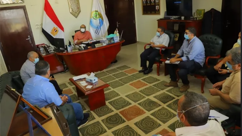 مياه اسيوط تعقد اجتماع لمتابعة تنفيذ المشروعات الجارية