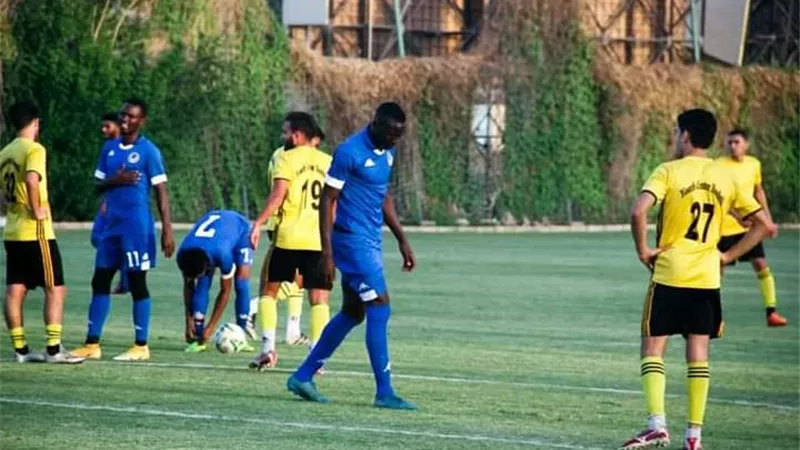 الهلال السودانى يُمطر شباك بشتيل بسباعية وديا