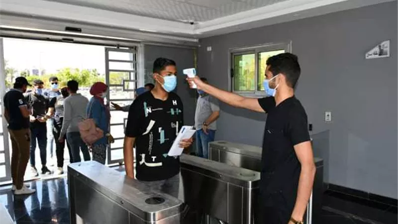 بإجراءات احترازية ..استئناف الدراسة بجامعة قناة السويس بعد اجازة عيد الفطر..صور