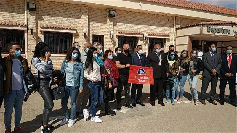 الحجر الصحي بمطار مطروح الدولي يستقبل اول رحلة طيران شارتر