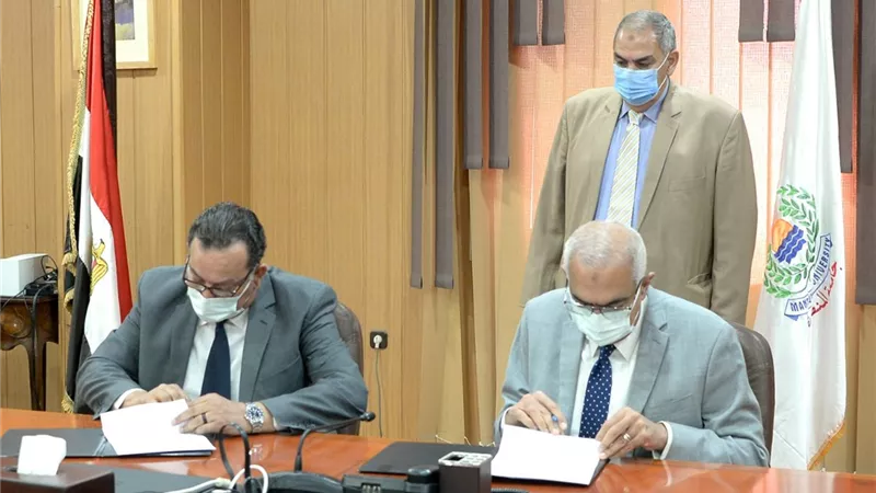 بروتوكول تعاون بين جامعة المنصورة وجامعة المنصورة الجديدة فى التدريب والتعليم الطبى والرعاية الطبية