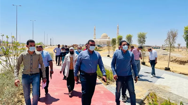 بالصور .. رئيس جهاز العاصمة الإدارية يتفقد سير العمل بالأحياء السكنية والمحاور الرئيسية بالمدينة