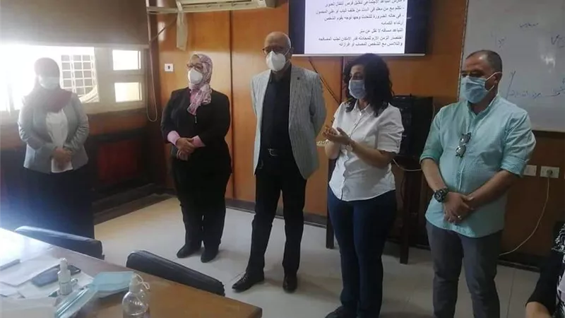ورشة عمل مشتركه بين الهيئه الانجيليه ومديرية الصحه ببنى سويف