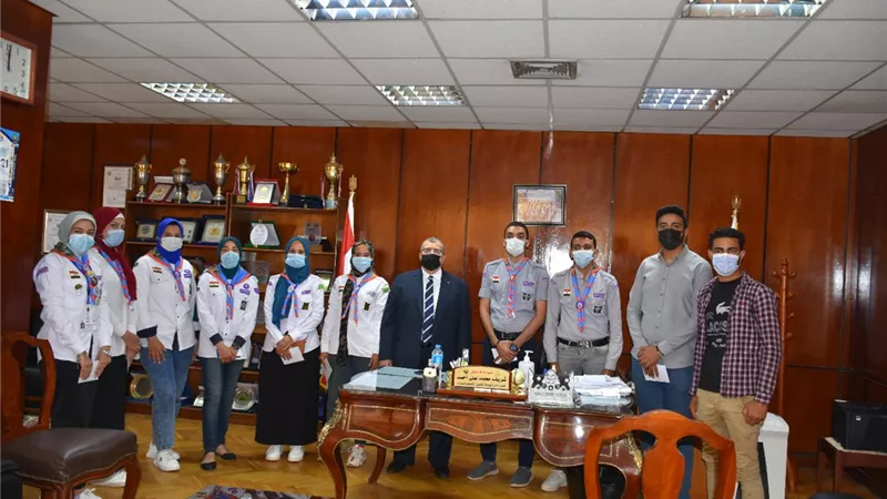 جامعة السادات تكرم الطلاب المتميزين