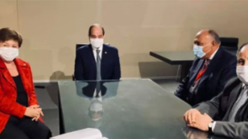 الرئيس السيسي يطالب المجتمع الدولي بتوفير الدعم للدول الإفريقية لمواجهة جائحة كورونا