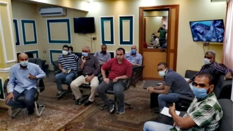 أزمة مرافق حوض ١٨ أما رئيس مدينة الأقصر