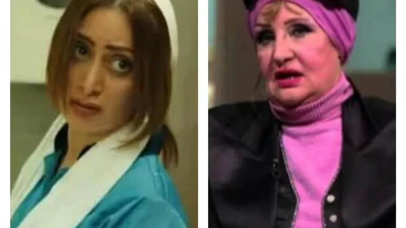 الفنانة منه بدر تيسير تطلب الدعاء لوالدتها المذيعة نانو حمدى
