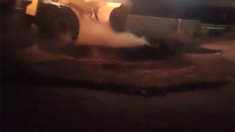 إزالة حالة تعدى بالبناء بإسنا جنوب الأقصر