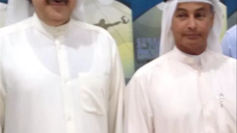 امير وجيه يهنئ حسين المسلم بفوزه برئاسة الاتحاد الدولى للسباحه