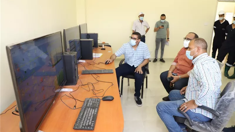 مياه أسيوط: تطبيق نظام سكادا بمحطة معالجة الصرف الصحي شطب