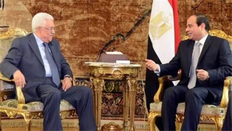 ابو مازن يعرب عن شكره للموقف الوطني والقومي للرئيس السيسى