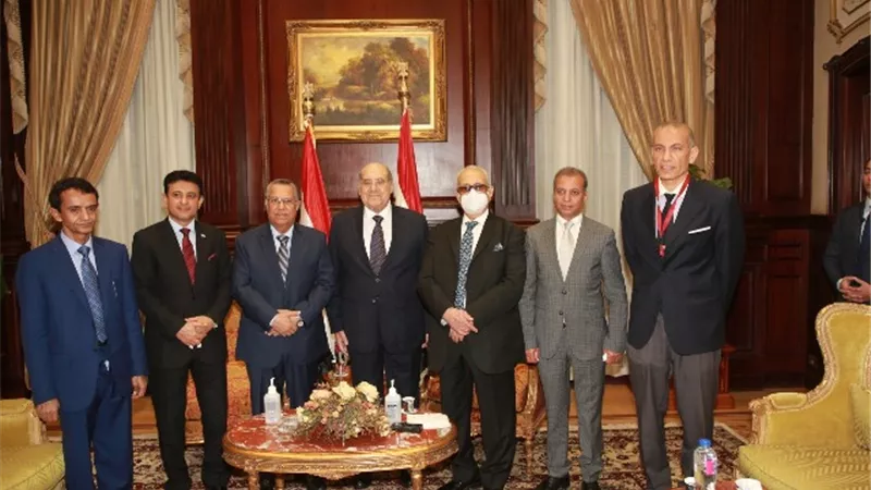 رئيس مجلس الشيوخ: حريصون على دعم امن واستقرار اليمن