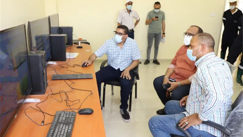 مياه أسيوط: تطبيق نظام سكادا ( SCADA ) بمحطة 