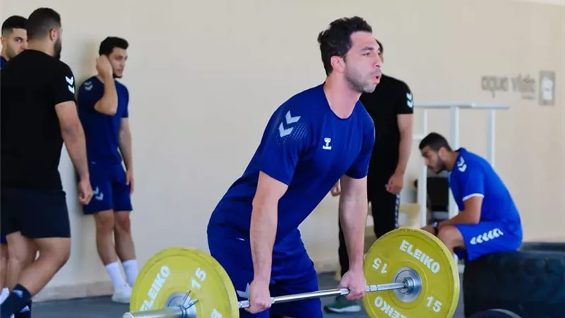 منتخب اليد يكتفي بالجيم فى معسكر الغردقة