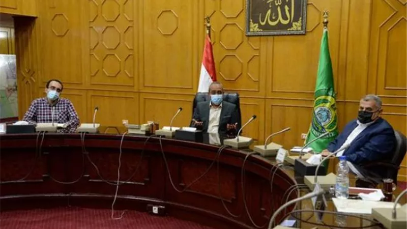 مشكلات الرى والصرف الزراعى في أجندة اللقاء الدوري لمحافظ و نواب الإسماعيلية ..صور