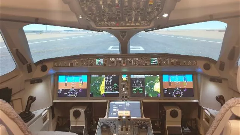 أكاديمية مصرللطيران للتدريب تحصل علي إعتماد EASA لأحدث أجهزة الطيران التمثيلي A220-300