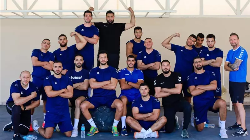 رفع أثقال وتدريبات أحمال بمعسكر منتخب اليد إستعدادا لطوكيو