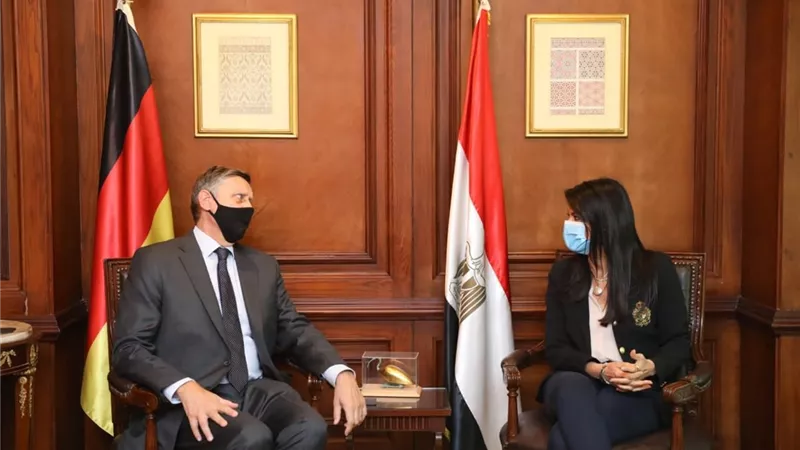 المشاط: منح ألمانية بقيمة 57.5 مليون يورو لتنفيذ 6 مشروعات في قطاعات الدولة المختلفة