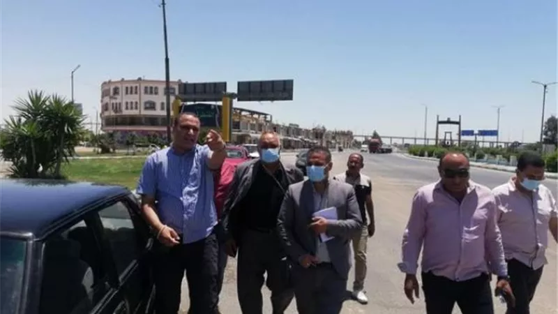 النائب محمد طلبة :لجنة وزارة النقل تفقدت مشكلات الطرق بالقنطرة غرب..صور