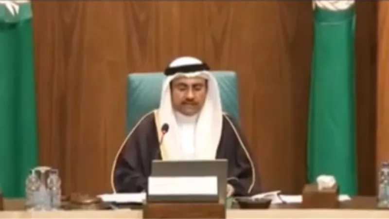 رئيس البرلمان العربي يشيد بدور مصر في وقف إطلاق النار بين الفلسطينيين والإسرائيليين.. فيديو