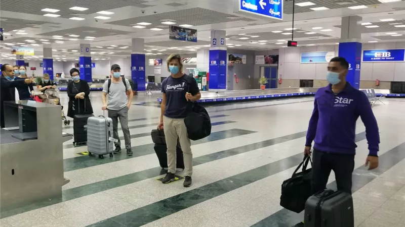 مطار الغردقة الدولى يستقبل أولى رحلات شركة إيركايرو القادمة من فرانكفورت