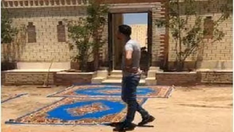 شاهد.. هنا يرقد صانع البهجة وملك الكوميديا سمير غانم