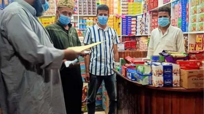 حملة تفتيشية على أسواق سيوة ومتابعة مواعيد غلق المحال.. بالصور