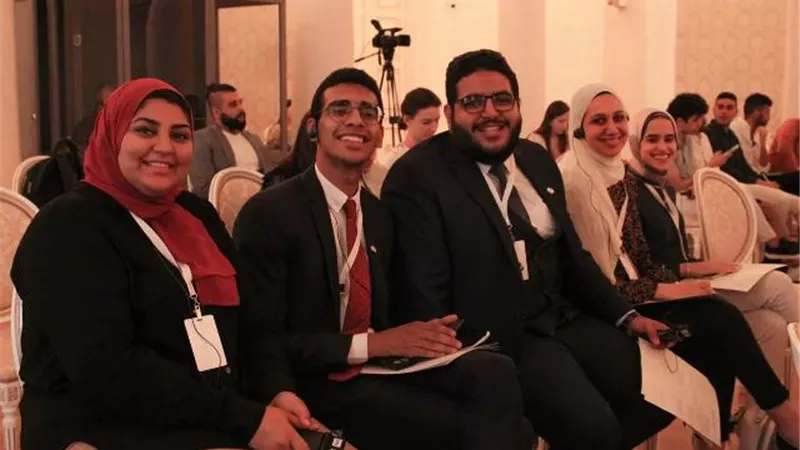 وفد مصر يشارك بدبلوماسية الشباب في جلسة تنمية التعاون الدولي