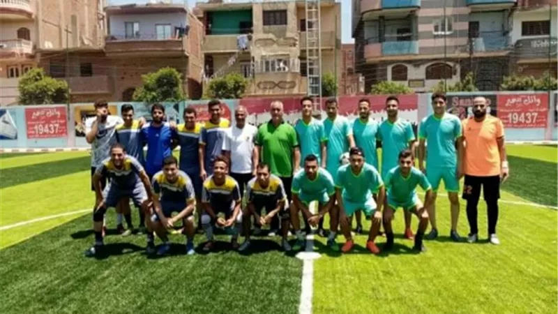 استكمال تصفيات دورى القليوبية بإدارة بنها