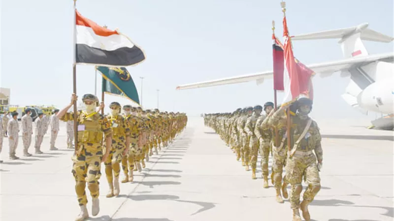 إنطلاق فعاليات التدريب المصري الإماراتي المشترك 