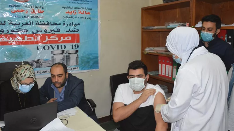 تطعيم ١٣٥ مستشار من النيابة بالغربية بلقاح كورونا