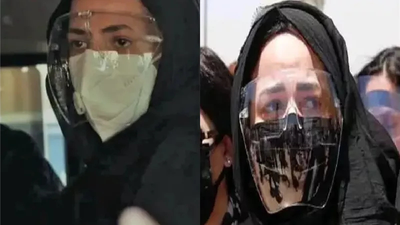 نظرة الوداع الأخيرة لإيمى ودنيا سمير غانم لوالدهما حديث السوشيال ميديا ومغردون 