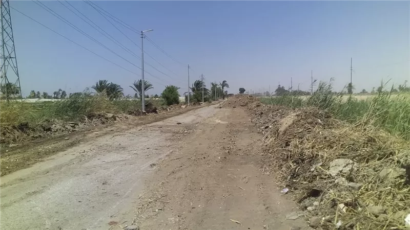 ٩محاضر وإزالة حالة تعدى بالزينية شمال الأقصر