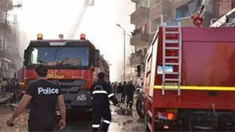 مصرع فتاة بعد احتراق منزلها بكوم امبو
