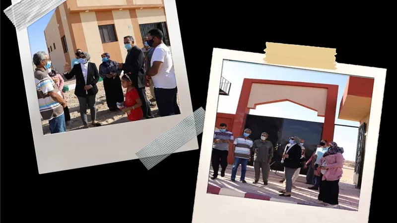 نائب محافظ الوادي الجديد تتفقد مشروعات بغداد التعليمية والرياضية
