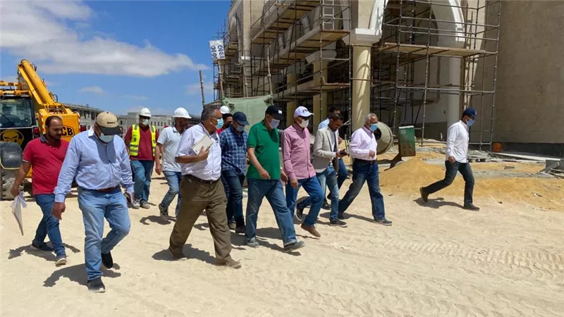 شاهد .. آخر التطورات فى مشروعات مدينة العلمين الجديدة