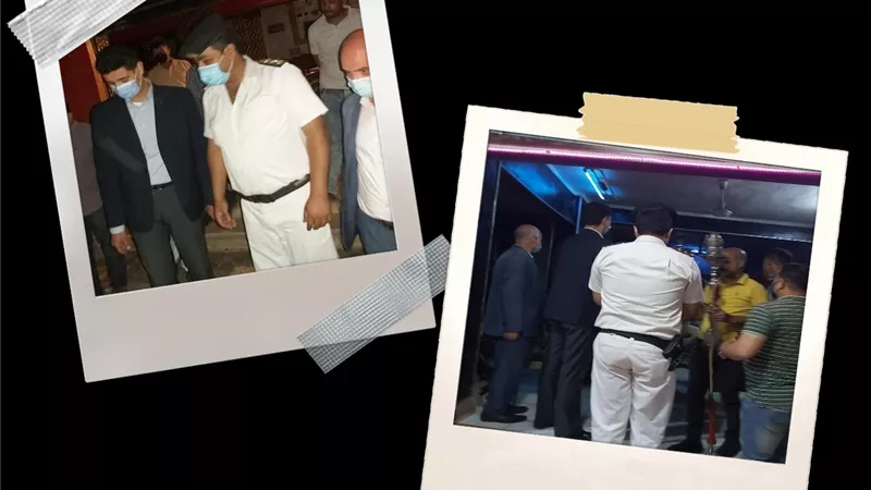 متابعة تطبيق الإجراءات الاحترازية بمركز ومدينة بنها ومراكز المحافظة
