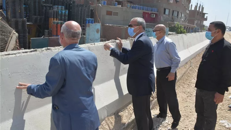 تطوير محور شركات البترول بمسطرد وإزالة المبانى المعارضة لتوسعة الدائرى