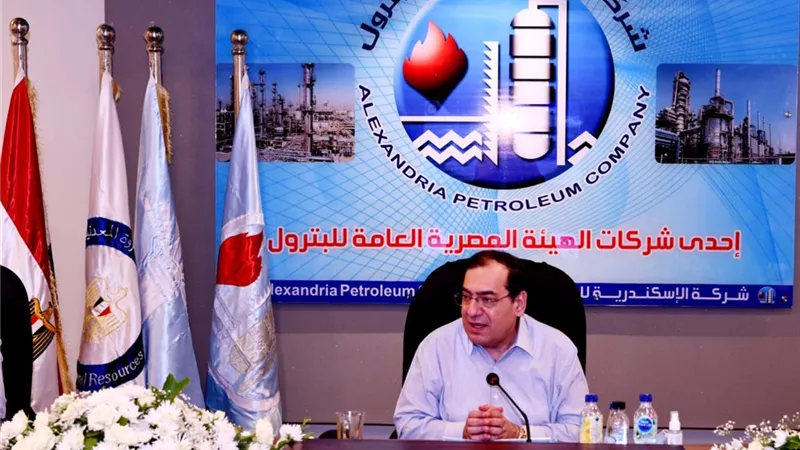 الملا يتفقد شركات تكرير الإسكندرية للبترول وأموك وأنربك.. صور