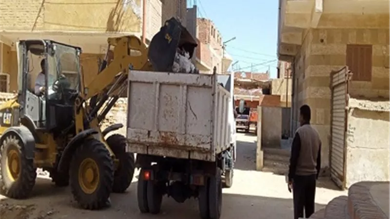 متابعة القطاعات الخدمية بمركز ومدينة القنطرة شرق بالاسماعيليه