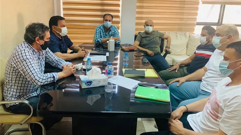 حسام البدرى يجتمع بأحمد مجاهد لإستعراض الخطة المقبلة للمنتخب وإحتياجاته