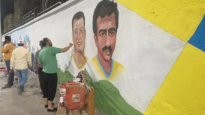 مبادرة إسماعيلية أحلى على ممشى السكه الحديد بالاسماعيليه