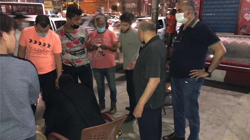 بالصور.. حملة مكبرة بحي الدقي على المحلات المخالفة والاشغالات