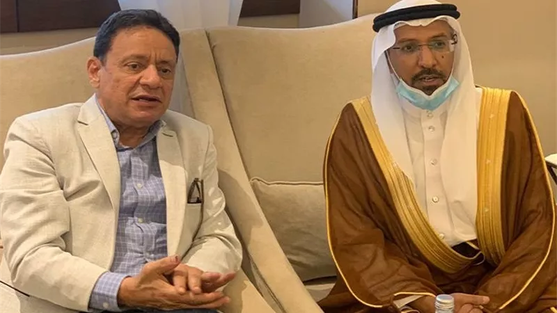 كرم جبر يلتقي رئيس مجلس الشورى ووزير الاعلام السعودى خلال ساعات