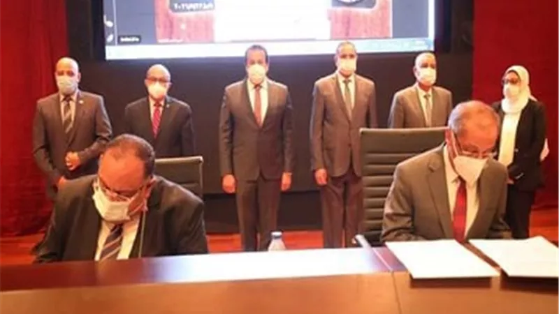 توقيع اتفاقية بين جامعة أسوان ووكالة الفضاء المصرية
