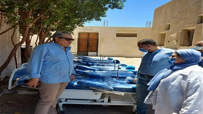 توريد أحدث جهاز أشعة مقطعية ب ٥ مليون جنيه و ١٥ كرسي لمرضى الغسيل الكلوى لمستشفى سفاجا