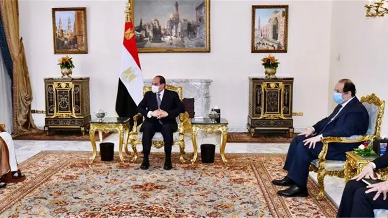 الرئيس السيسى يستقبل تركي آل الشيخ مستشار الديوان الملكي السعودى