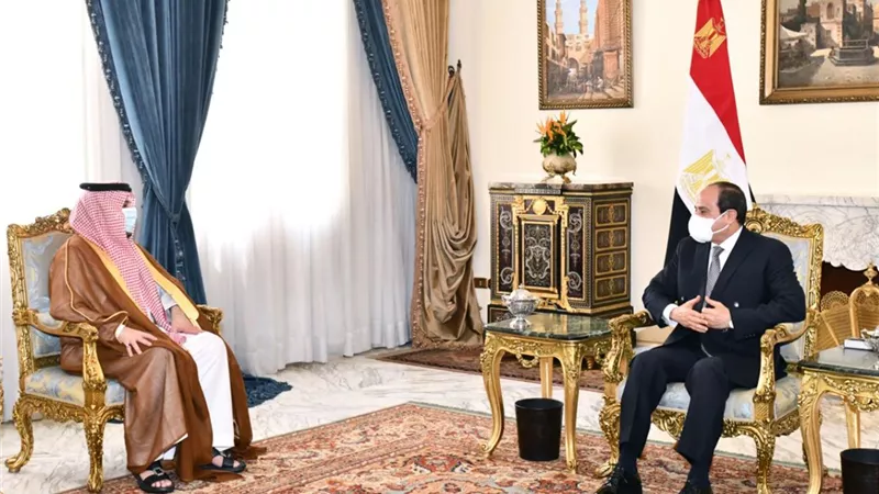 تفاصيل استقبال الرئيس السيسى لـ تركى آل الشيخ مستشار الديوان الملكى السعودى